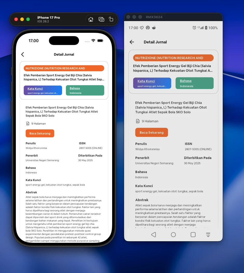 Journal Detail & Metadata